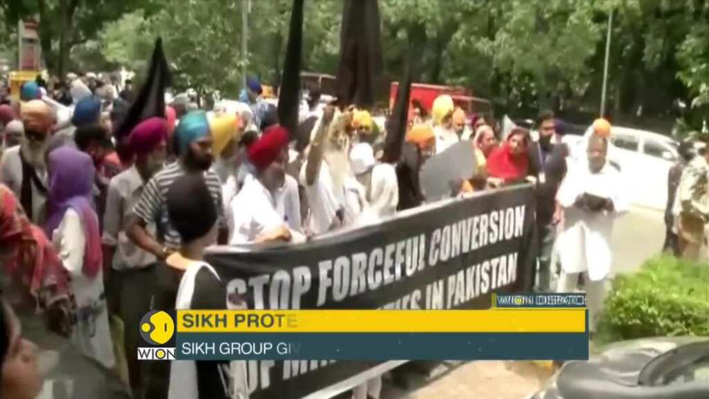 WION Dispatch: Siddhant Sibbal on Sikh protests outside Pakistan embassy