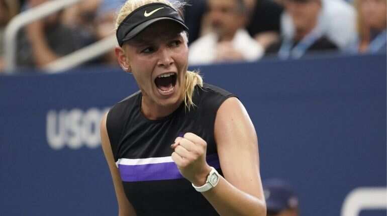 Vekic saves match point, advances