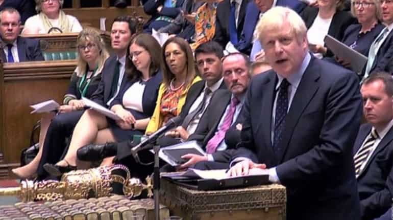 UK PM Johnson loses parliamentary majority ahead of Brexit vote UK PM Johnson loses parliamentary majority ahead of Brexit vote