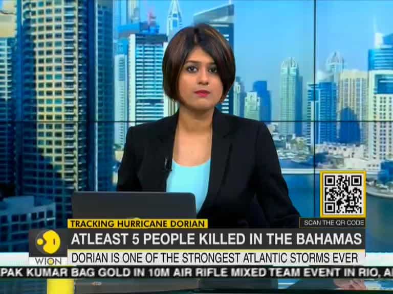 Hurricane Dorian kills at least 5 people in the Bahamas