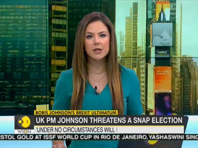 UK PM gave ultimatum to his lawmakers to support his Brexit plan, Snap election if no support