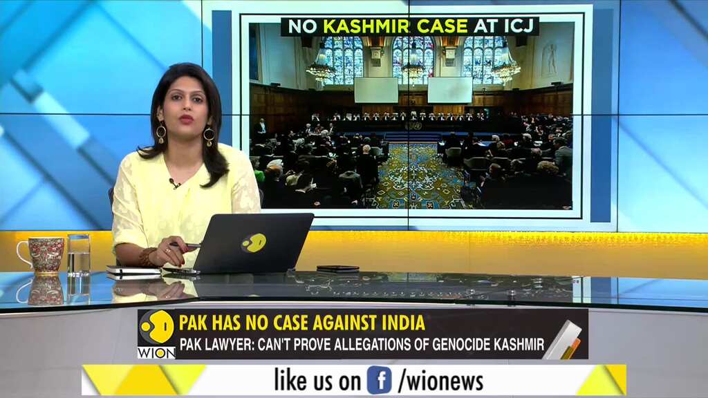 WION Gravitas: Pak lawyer at the ICJ: No case & no evidence against India on Kashmir issue