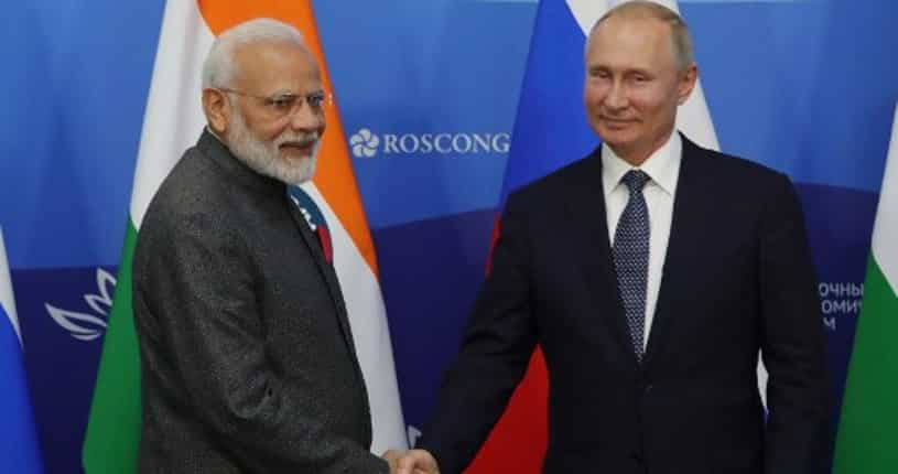India, Russia against outside influence in internal matters of any nation: Modi