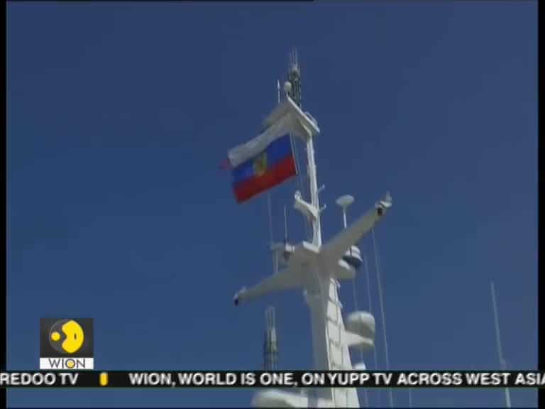 Modi-Putin visits a shipbuilding yard in Russia