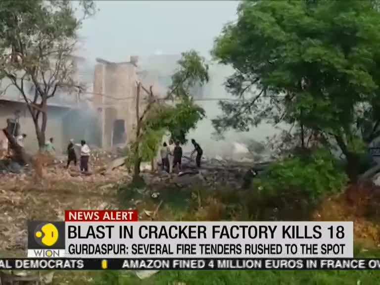 18 killed in firecracker factory blast in Punjab