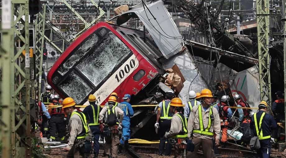 Japan: One dead, 34 injured in train-truck collision near Tokyo Japan: One dead, 34 injured in train-truck collision near Tokyo