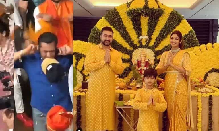 Watch: Salman Khan and Shilpa Shetty dance their heart out at Ganpati visarjan