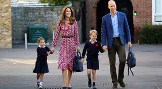 Britain's Princess Charlotte, 4, starts school