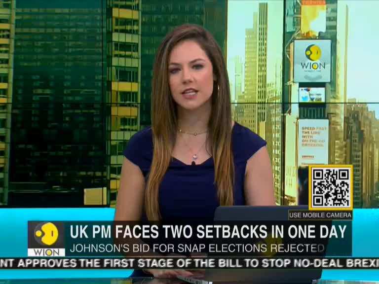 UK PM faces two setbacks in one day