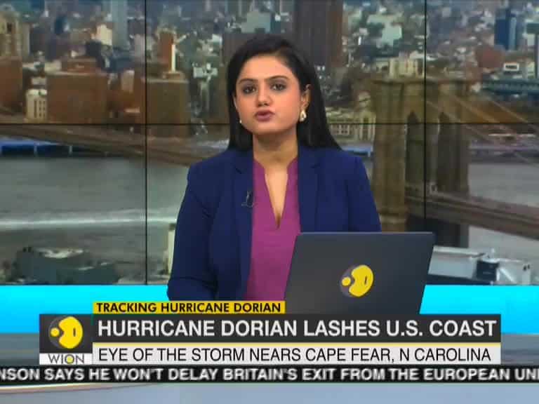 Hurricane Dorian lashes U.S. coast, destructive tornadoes in Carolinas