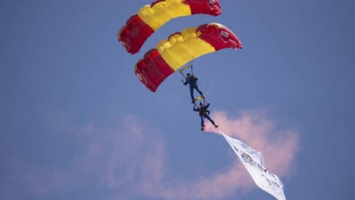 Acrobatics Paratrooper Patrol Team of the Spanish Air Force (PAPEA