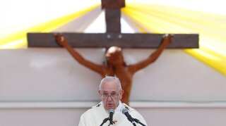 Pope Francis, on Madagascar visit, condemns clan culture of privilege, graft