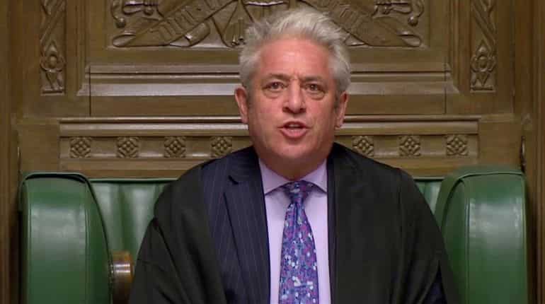 UK's governing Conservatives to stand candidate against speaker at next election UK's governing Conservatives to stand candidate against speaker at next election