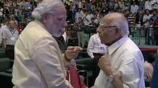 PM Narendra Modi visits Ram Jethmalani's residence to pay his last respect