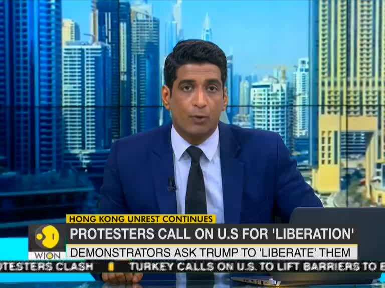 Hong Kong Unrest: Protesters call on U.S for liberation