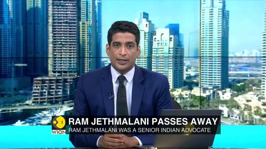 Senior Indian Advocate Jethmalani passes away