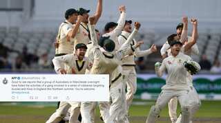 Read how Australian police mock England cricket team after Aussies retain Ashes urn