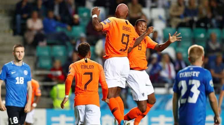 Ryan Babel's brace spurs Netherlands to 4-0 win in Estonia Ryan Babel's brace spurs Netherlands to 4-0 win in Estonia