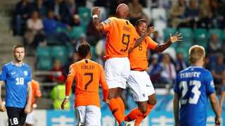 Ryan Babel's brace spurs Netherlands to 4-0 win in Estonia