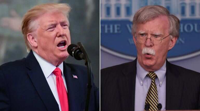 I asked NSA John Bolton to resign, tweets US President Donald Trump I asked NSA John Bolton to resign, tweets US President Donald Trump