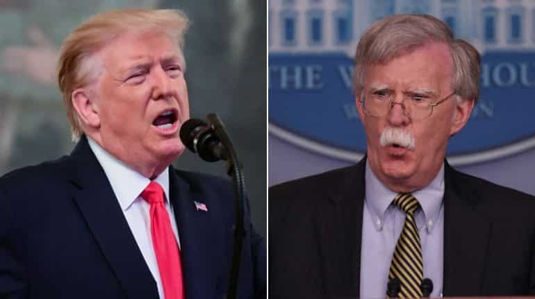 Trump withheld aid to Ukraine, reveals Bolton's new book