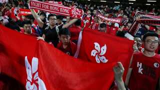 Hong Kong protesters hit pause to mark September 11 attacks