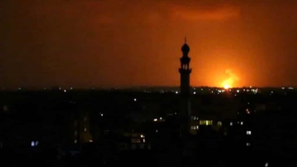 Israel has struck Hamas after Gaza rocket fire: Army