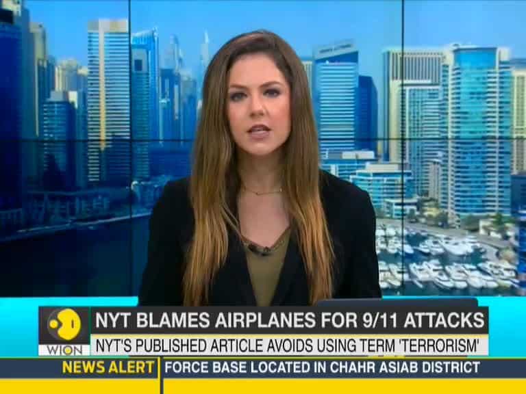 New York Times Blames Airplanes for 9/11 attacks