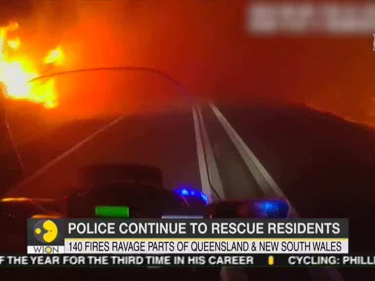 Australia reels under Bushfires, Police continue to rescue residents