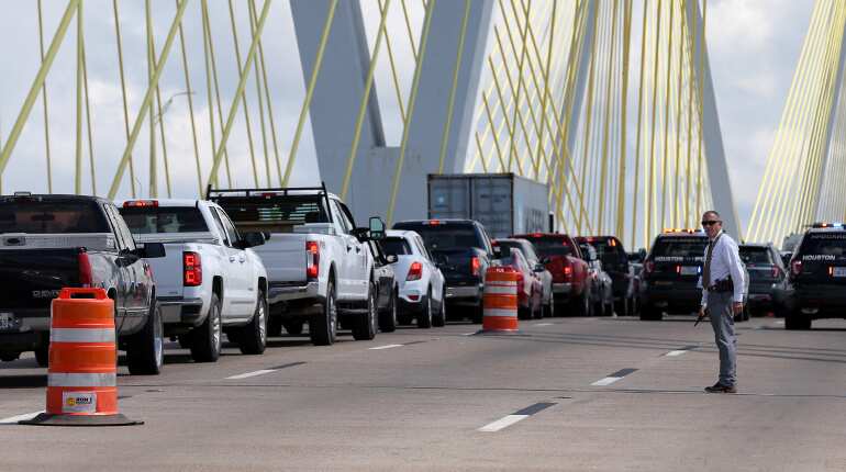 Climate protesters arrested at Texas port during US presidential debate