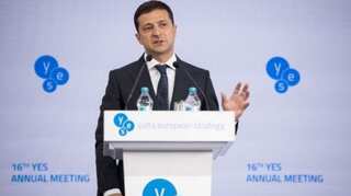 Russia sanctions must remain in place: Ukraine president Volodymyr Zelensky