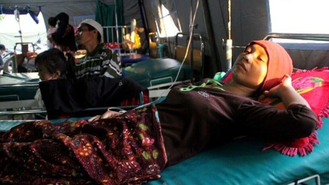 Malaria outbreak in Indonesia