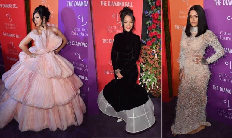 Hollywood A-listers walk out to support Rihanna's charity event
