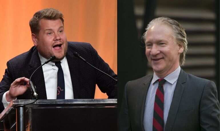 James Corden calls out Bill Maher for his remark over fat-shaming James Corden calls out Bill Maher for his remark over fat-shaming