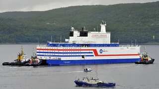 Russia's world-first floating nuclear plant arrives in port