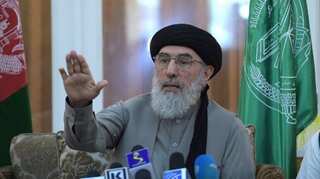 Afghan presidential candidate Hekmatyar says incumbent government a hurdle in way of peace