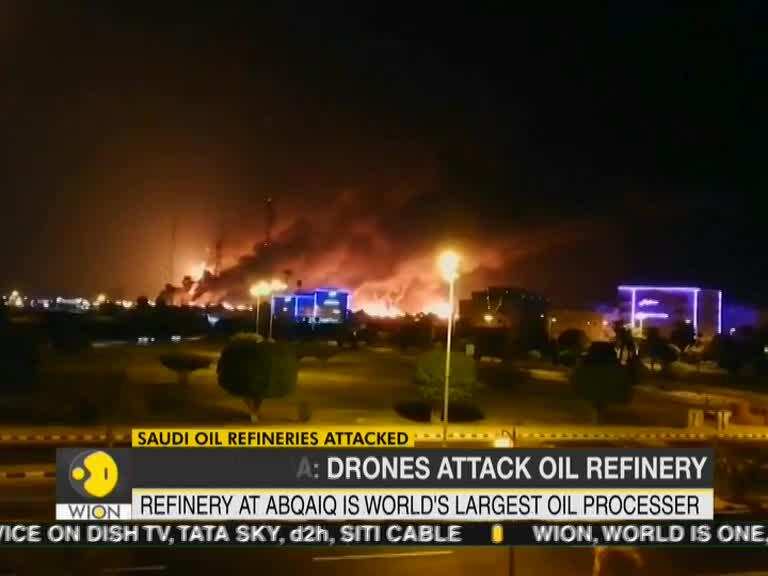 Saudi Arabia says drones attacked oil facilities