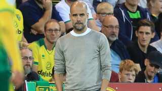 Pep Guardiola still 'in love' with Manchester City players despite shock Norwich defeat
