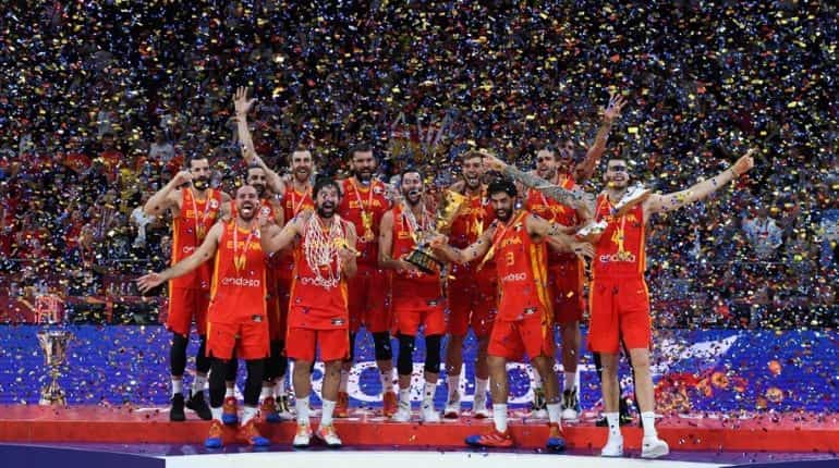 Spain beat Argentina 95-75 to win Basketball World Cup Spain beat Argentina 95-75 to win Basketball World Cup