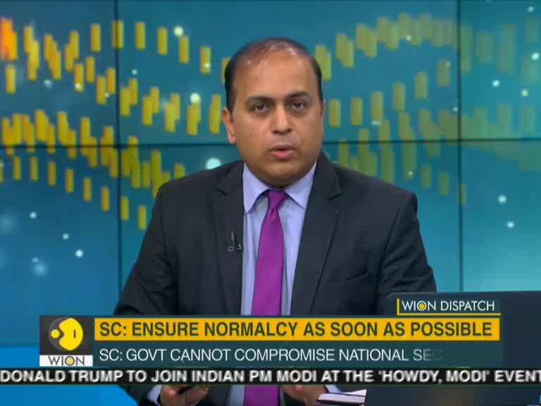 WION Dispatch: Supreme Court directs govt to ensure normalcy in J&K