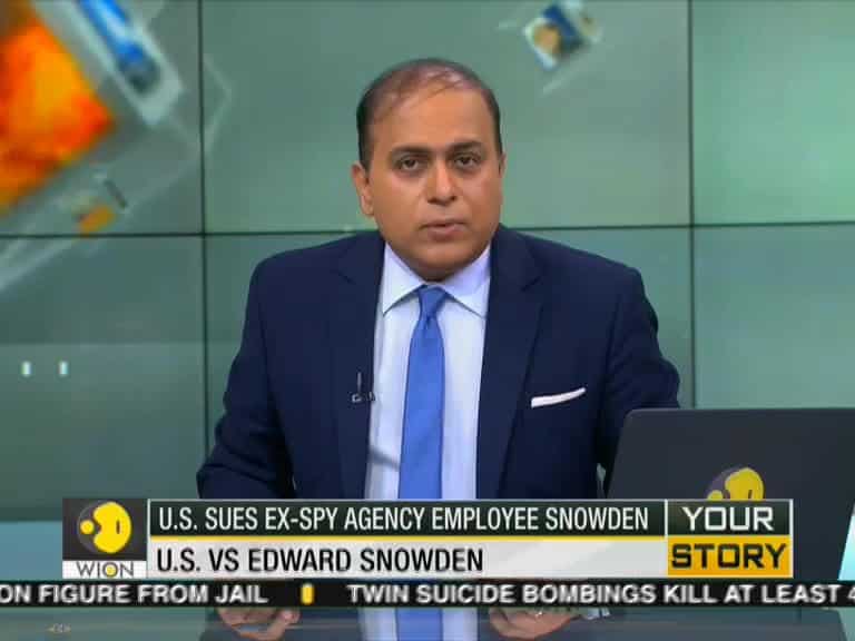U.S. sues ex-spy agency employee Snowden