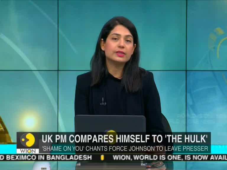UK PM Boris Johnson compares himself to 'The Hulk'