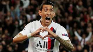 PSG's Di Maria gets four-match spitting ban