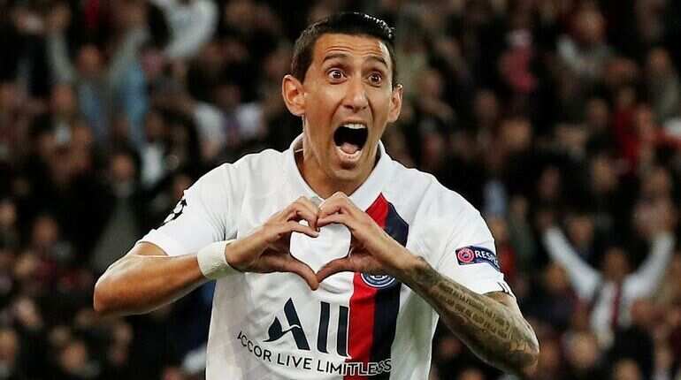 PSG's Di Maria gets four-match spitting ban
