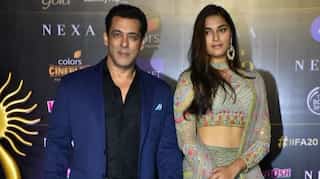 Who was the mystery girl accompanying Salman Khan on the red carpet at IIFA 2019?