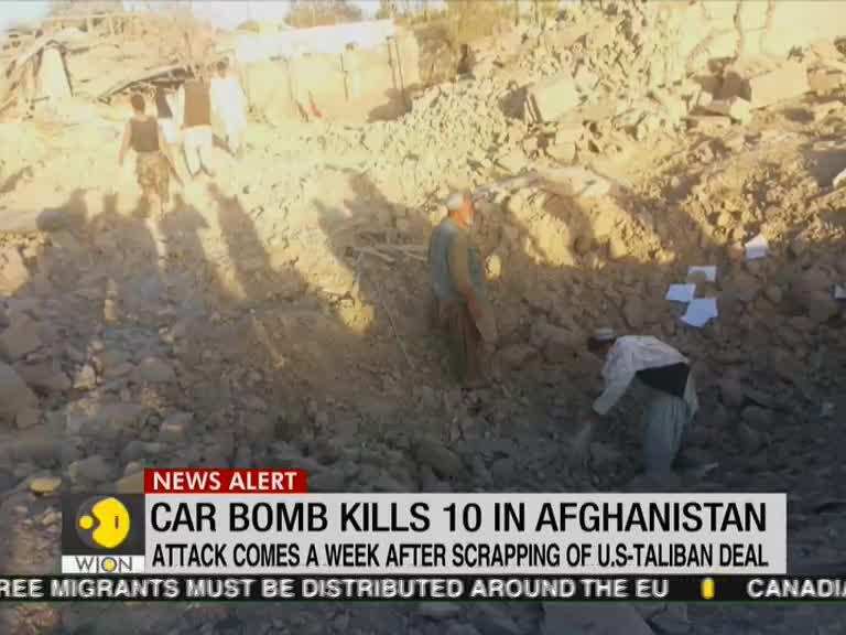 Car Bomb Kills 10 In Afghanistan Attack