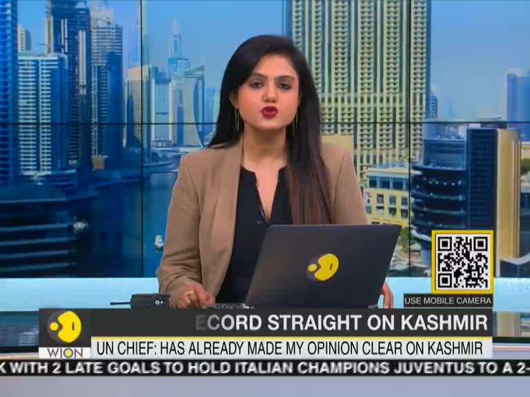 UN chief calls for Indo-Pak dialogue to resolve Kashmir issue