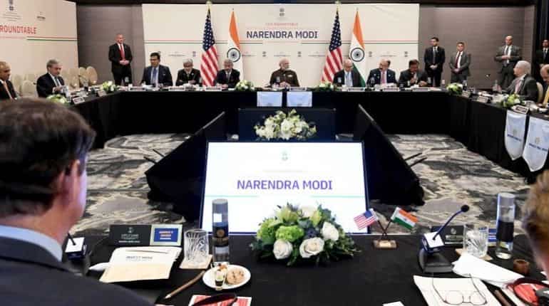 Energy, diaspora in spotlight on PM Modi's first day in US Energy, diaspora in spotlight on PM Modi's first day in US