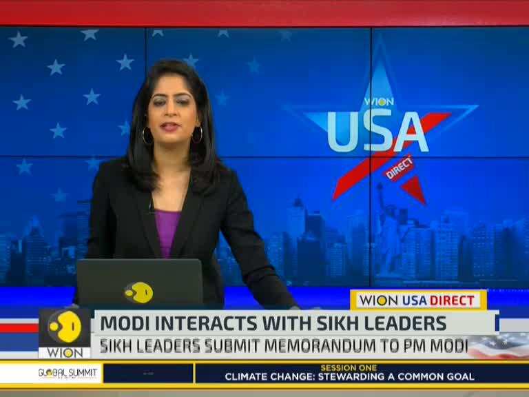 PM Modi meets Sikhs, Bohra and Kashmiri Pandit communities in Houston