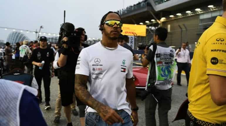 Lewis Hamilton blames Mercedes strategy for Singapore result